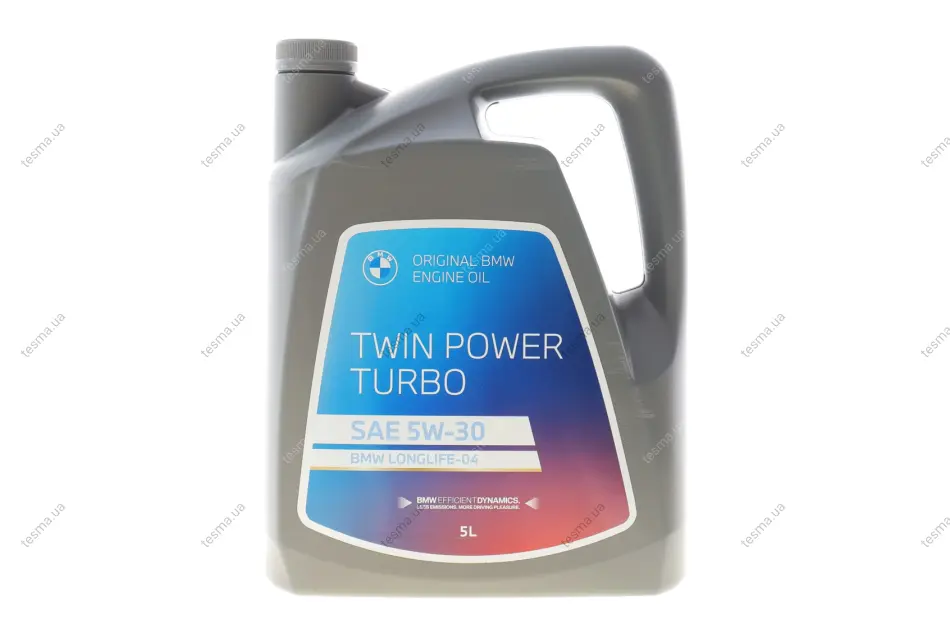 Олива моторна TwinPower Turbo Longlife-04 SAE 5W-30 (5 Liter) BMW 83215B65F02 (фото 1)