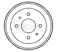 Тормозной диск BORG & BECK BBD4165
