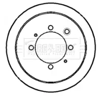 Тормозной диск BORG & BECK BBD4269