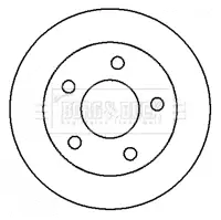 Тормозной диск BORG & BECK BBD4304
