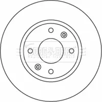 Тормозной диск BORG & BECK BBD4592