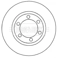 Тормозной диск BORG & BECK BBD4618