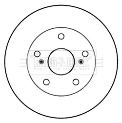 Тормозной диск BORG & BECK BBD5256