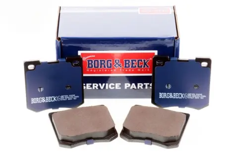 Комплект тормозных колодок, дисковый тормоз BORG & BECK BBP1054