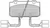 Комплект тормозных колодок, дисковый тормоз BORG & BECK BBP1154 (фото 1)