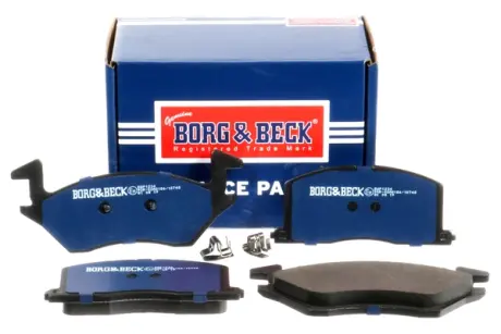 Комплект тормозных колодок, дисковый тормоз BORG & BECK BBP1234