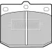Комплект тормозных колодок, дисковый тормоз BORG & BECK BBP1239 (фото 1)