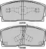 Комплект тормозных колодок, дисковый тормоз BORG & BECK BBP1241 (фото 1)