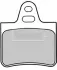 Комплект тормозных колодок, дисковый тормоз BORG & BECK BBP1257 (фото 1)