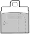 Комплект тормозных колодок, дисковый тормоз BORG & BECK BBP1308 (фото 1)
