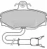 Комплект тормозных колодок, дисковый тормоз BORG & BECK BBP1334 (фото 1)