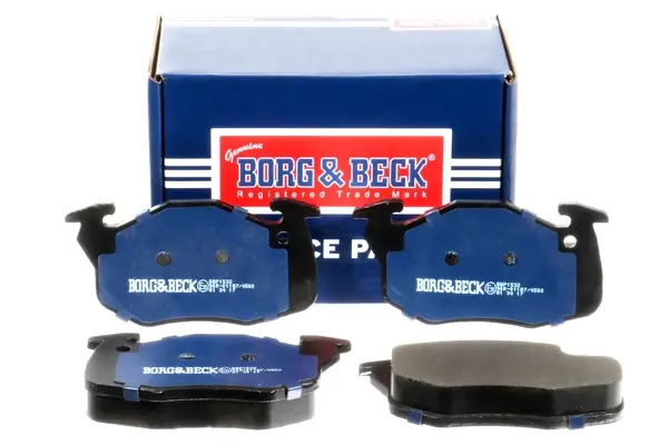 Комплект тормозных колодок, дисковый тормоз BORG & BECK BBP1532 (фото 1)