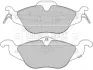 Комплект тормозных колодок, дисковый тормоз BORG & BECK BBP1563 (фото 1)