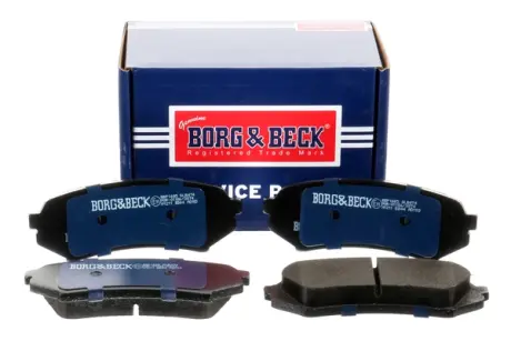 Комплект тормозных колодок, дисковый тормоз BORG & BECK BBP1685