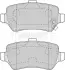 Комплект тормозных колодок, дисковый тормоз BORG & BECK BBP1777 (фото 1)