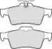Комплект тормозных колодок, дисковый тормоз BORG & BECK BBP1931 (фото 1)
