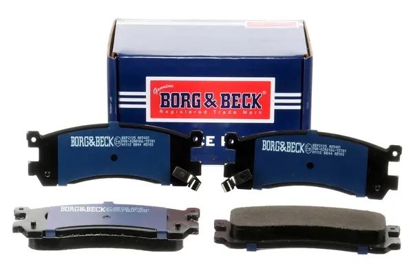 Комплект тормозных колодок, дисковый тормоз BORG & BECK BBP2135 (фото 1)