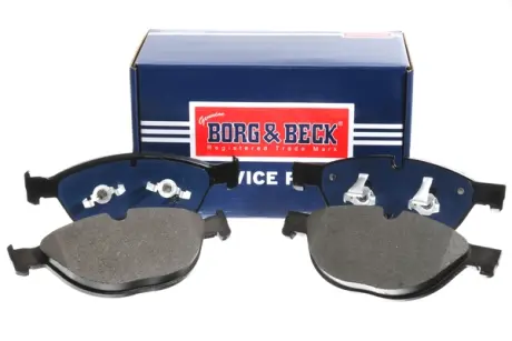 Комплект тормозных колодок, дисковый тормоз BORG & BECK BBP2264
