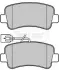 Комплект тормозных колодок, дисковый тормоз BORG & BECK BBP2267 (фото 1)