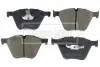 Комплект тормозных колодок, дисковый тормоз BORG & BECK BBP2270 (фото 2)