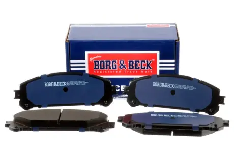 Комплект тормозных колодок, дисковый тормоз BORG & BECK BBP2289