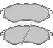 Комплект тормозных колодок, дисковый тормоз BORG & BECK BBP2324 (фото 1)