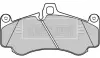 Комплект тормозных колодок, дисковый тормоз BORG & BECK BBP2371 (фото 1)