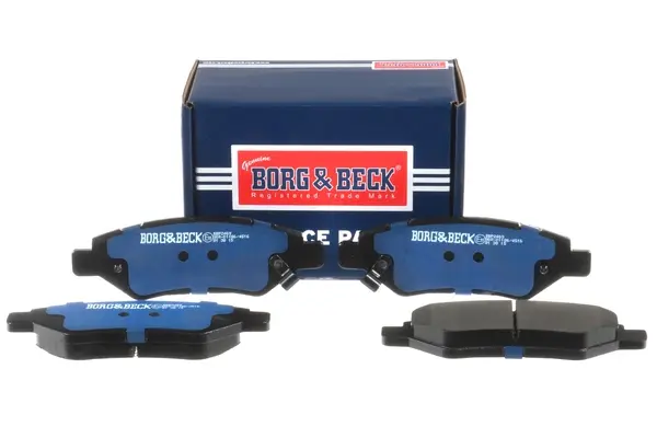 Комплект тормозных колодок, дисковый тормоз BORG & BECK BBP2469 (фото 1)