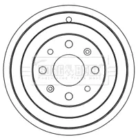 Тормозной барабан BORG & BECK BBR7237