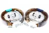 Комплект тормозных колодок BORG & BECK BBS1083K (фото 3)