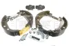 Комплект тормозных колодок BORG & BECK BBS1117K (фото 3)