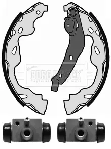 Комплект тормозных колодок BORG & BECK BBS1118K