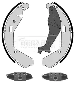 Комплект тормозных колодок BORG & BECK BBS1134K