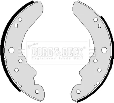 Комплект тормозных колодок BORG & BECK BBS6011