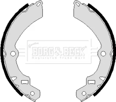 Комплект тормозных колодок BORG & BECK BBS6046
