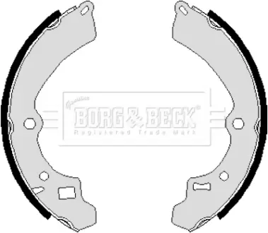 Комплект тормозных колодок BORG & BECK BBS6069