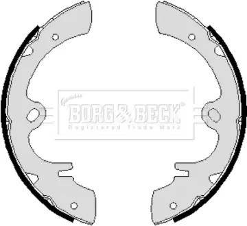 Комплект тормозных колодок BORG & BECK BBS6096