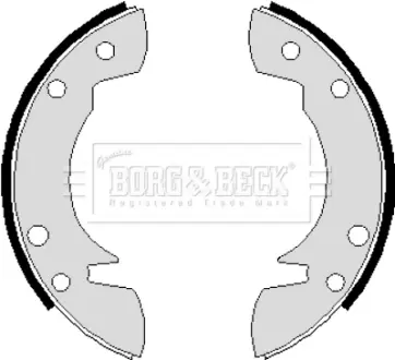 Комплект тормозных колодок BORG & BECK BBS6106