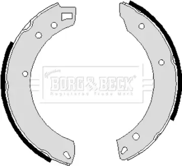 Комплект тормозных колодок BORG & BECK BBS6113