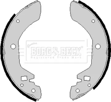 Комплект тормозных колодок BORG & BECK BBS6126