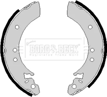 Комплект тормозных колодок BORG & BECK BBS6143