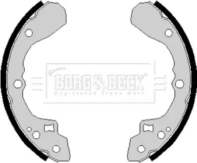Комплект тормозных колодок BORG & BECK BBS6145