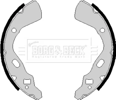 Комплект тормозных колодок BORG & BECK BBS6148