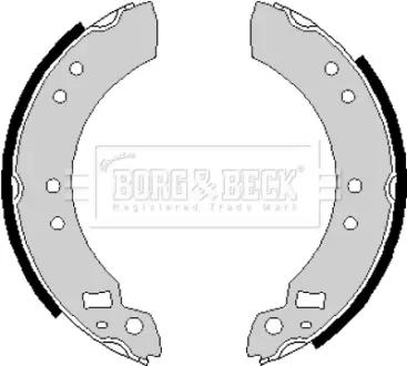 Комплект тормозных колодок BORG & BECK BBS6158