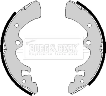 Комплект тормозных колодок BORG & BECK BBS6159
