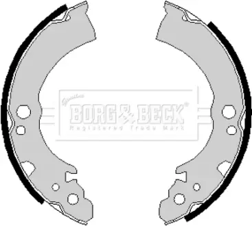 Комплект тормозных колодок BORG & BECK BBS6163
