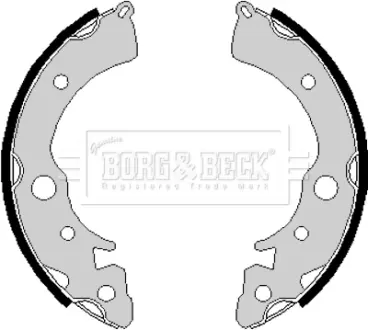 Комплект тормозных колодок BORG & BECK BBS6164