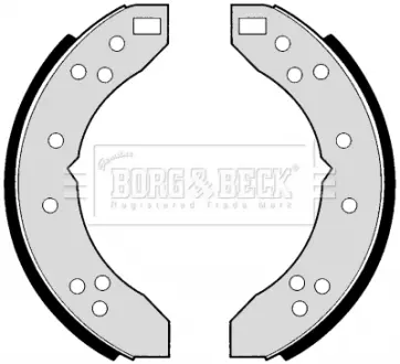 Комплект тормозных колодок BORG & BECK BBS6171