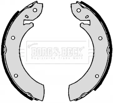 Комплект тормозных колодок BORG & BECK BBS6172