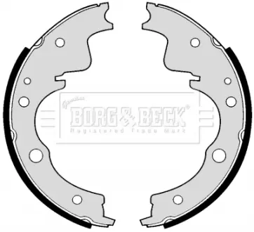 Комплект тормозных колодок BORG & BECK BBS6175